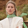 Culturesse Livi Wild Heart Snake Earrings