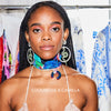 Culturesse Livi Wild Heart Snake Earrings