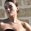 Culturesse Lucian Gold Heart String Earrings