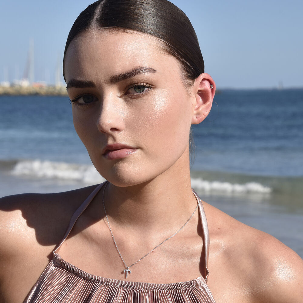 Culturesse Aries Helix Screw Back Earring (Silver Single Piece)