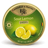 Cavendish & Harvey Sour Lemon Drops 200g Tin Sweets Boiled Candy Fruit Lollies