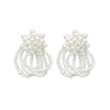Culturesse Vivienne Runway Pearl Splendid Earrings
