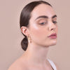 Culturesse Zuri Gold Vermeil Pearl Drop Earrings