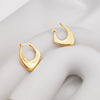 Culturesse Bailey Irregular Gold Vermeil Earrings