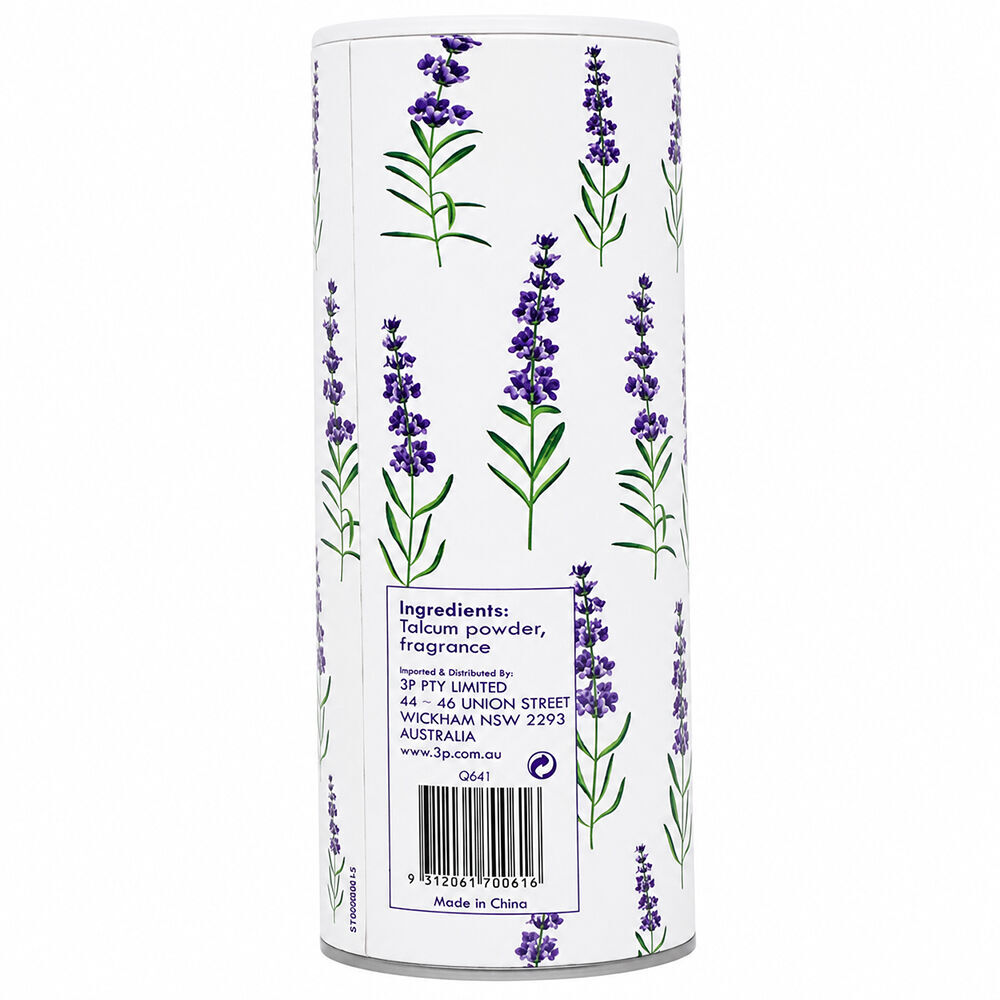 Le Fleur Luxury Talcum Powder Trio Spring Rose Lavender Floral 250g
