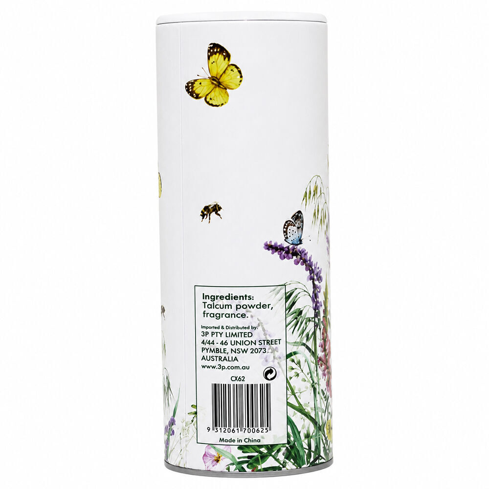 Le Fleur Luxury Talcum Powder Trio Spring Rose Lavender Floral 250g