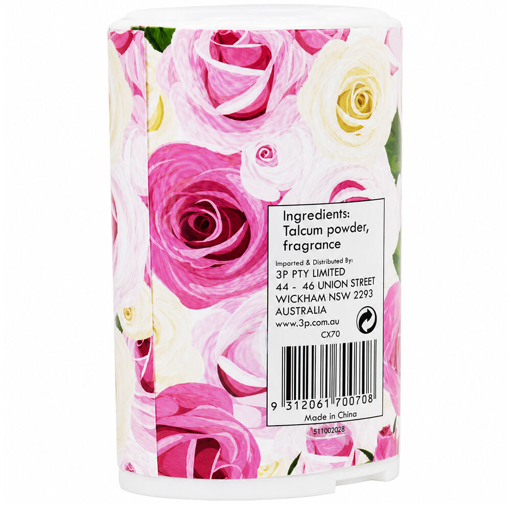 Le Fleur Spring Rose Luxury Talc Powder 2 x 50g Floral Scent