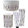 Fresh Lavender Luxury Talcum Powder Hand Cream Dusting Powder Set