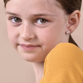 Culturesse Artsy Face Dainty Stud Earrings