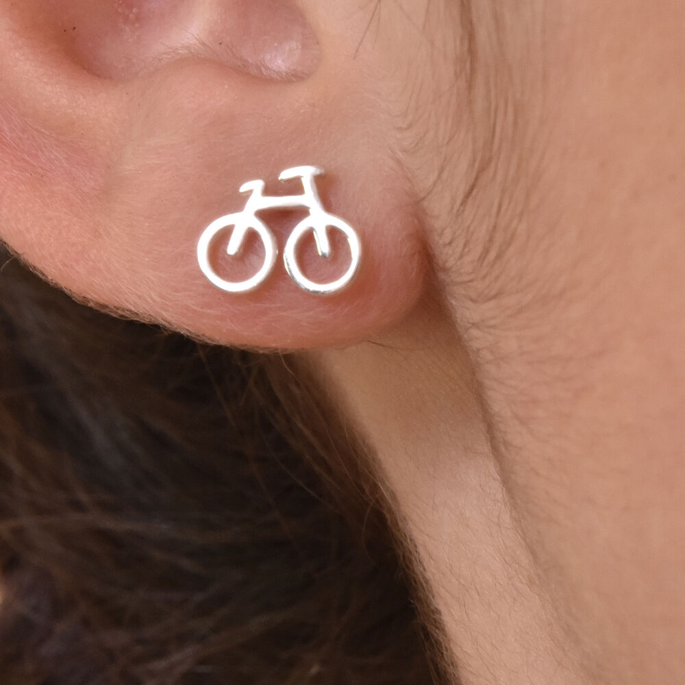 Culturesse Little Bicycle Earrings