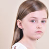 Culturesse Little Princess Dainty Crown Earrings