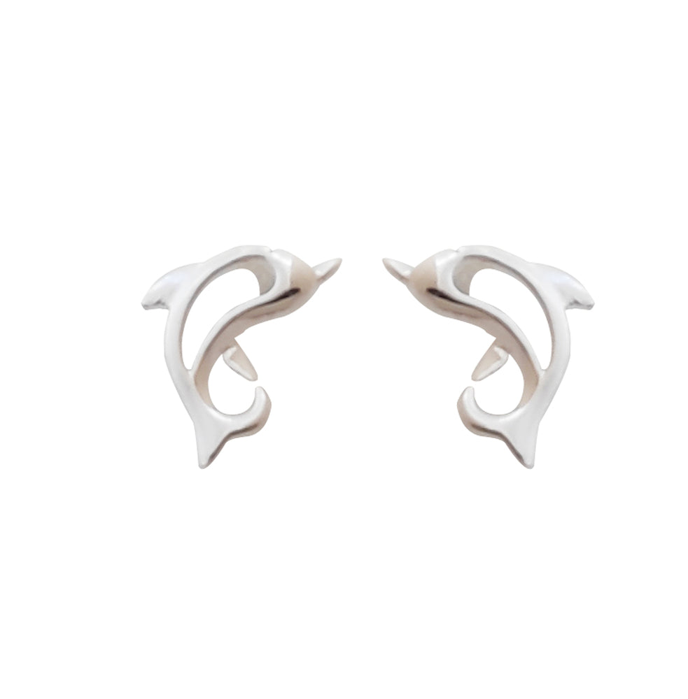 Culturesse Little Dolphin Earrings