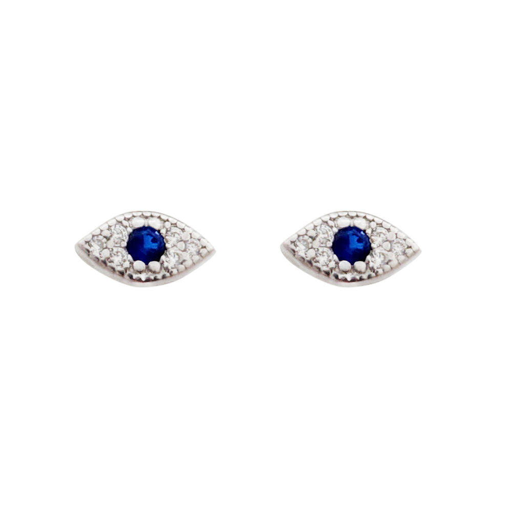 Culturesse Little Evil Eye Earrings