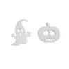 Culturesse Trick Or Treat Halloween Mismatching Earrings