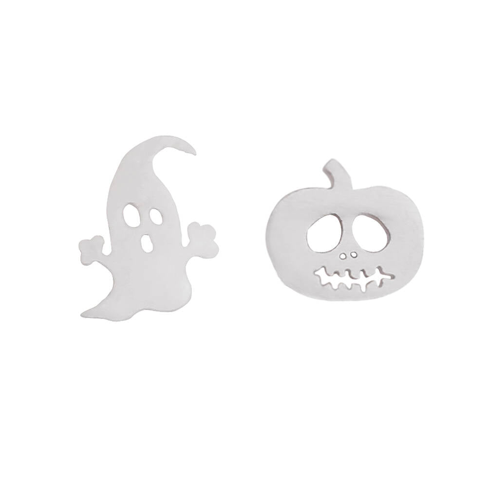 Culturesse Trick Or Treat Halloween Mismatching Earrings