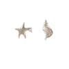 Culturesse Beach Hunt Mismatching Stud Earrings