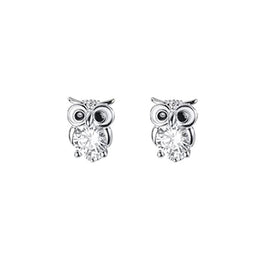 Culturesse Little Owl Earrings
