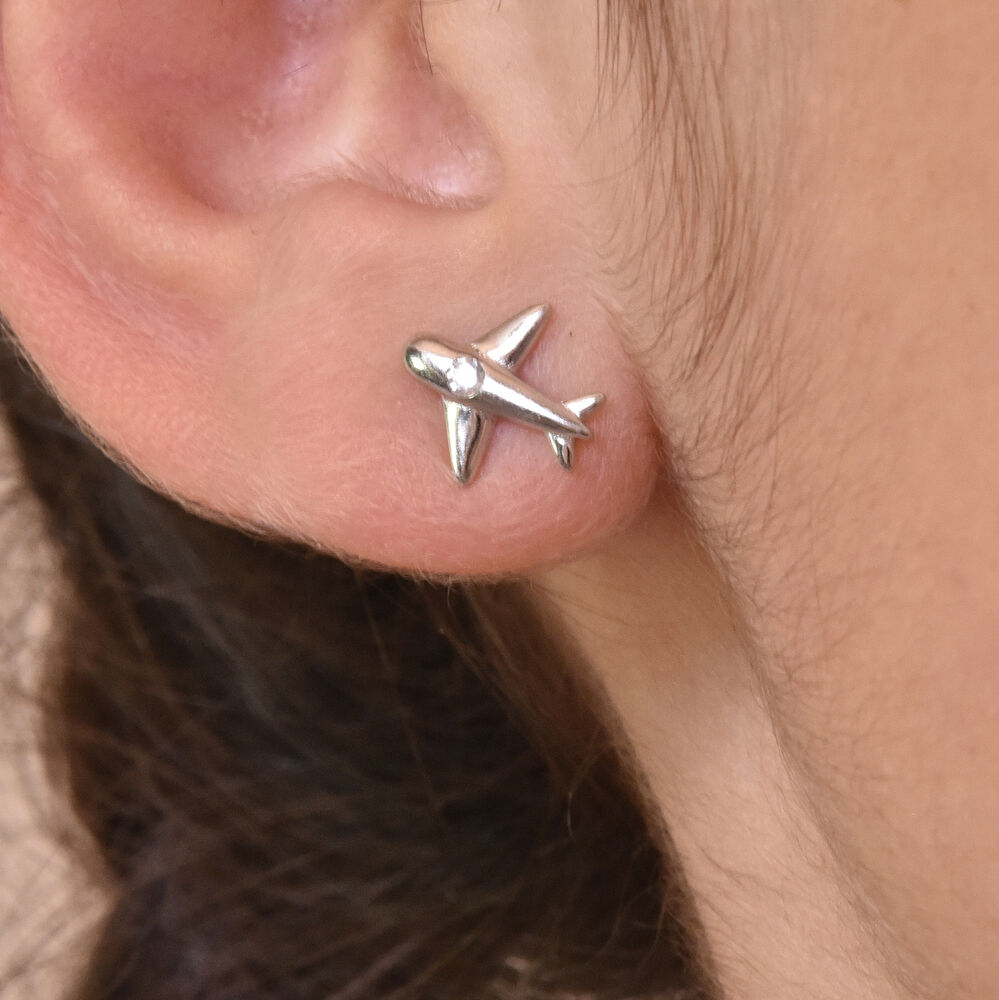 Culturesse In The Air Dainty Silver Earrings
