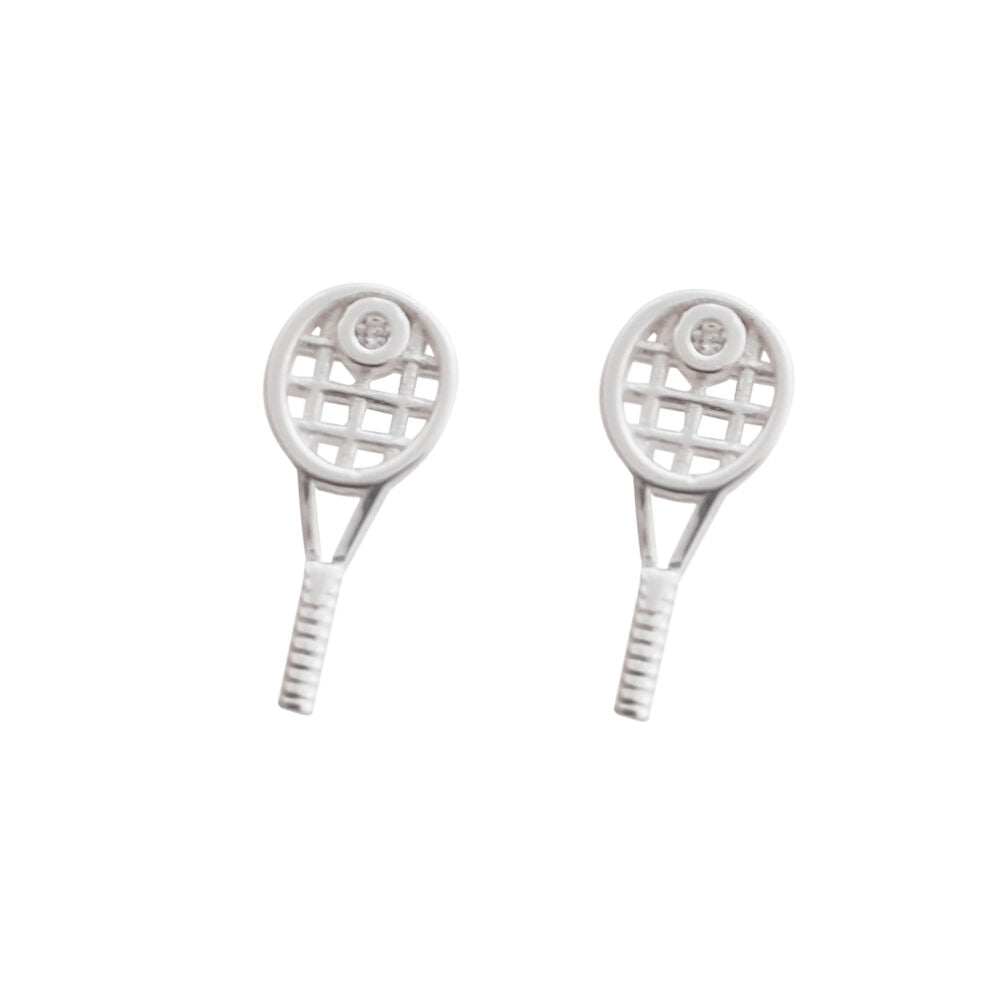 Culturesse Little Tennis Player Earrings