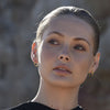 Culturesse Tie A Knot Modern Hoop Earrings (Gold Vermeil)