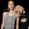 Culturesse Eleonora Labradorite Crystal Pearl Drop Earrings