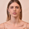 Culturesse Lizette Luxury Golden Tassel Earrings