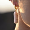 Culturesse Brynne 24K Jewel Embellished Pearl Drop Earrings