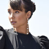 Culturesse Valentina 24K Freshwater Pearl Drop Earrings