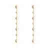 Culturesse Valentina 24K Freshwater Pearl Drop Earrings
