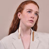 Culturesse Betsy Runway Long Drop Earrings