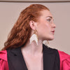 Culturesse Laurissa Luxury Pearl Tassel Earrings