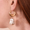 Culturesse Glory Luxury Baroque Pearl Drop Earrings