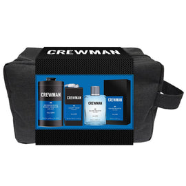Crewman Allure Mens 5pc Grooming Set EDT Soap Powder Sponge Bag