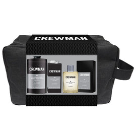 Crewman Classic Mens 5pc Grooming Set EDT Soap Powder Sponge Bag