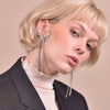 Culturesse Annelise Catwalk Diamante Earrings