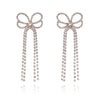 Culturesse Annelise Catwalk Diamante Earrings