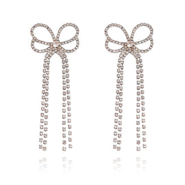 Culturesse Annelise Catwalk Diamante Earrings