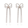 Culturesse Annelise Catwalk Diamante Earrings