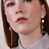 Culturesse Clare Mismatching Tassel Drop Earrings
