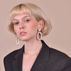 Culturesse Naeva Marble Loop Earrings