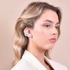 Culturesse Preity Mismatching Climber Earrings