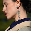 Culturesse Never Still Crystal Diamante Earrings