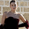 Culturesse Irvine Silver Bow Tie Earrings