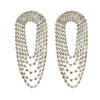 Culturesse Elle Crystal Diamante Earrings