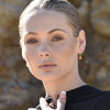 Culturesse Lark Love Heart Padlock Drop Earrings (Gold Vermeil)