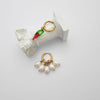 Culturesse Nayeli Pearl Chilli Mismatching Earrings