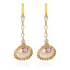 Culturesse Arielle Shell Treasure Earrings
