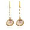 Culturesse Arielle Shell Treasure Earrings