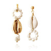 Culturesse Keira Mismatching Coastal Muse Earrings