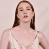 Culturesse Elsa Boho Style Shell String Earrings